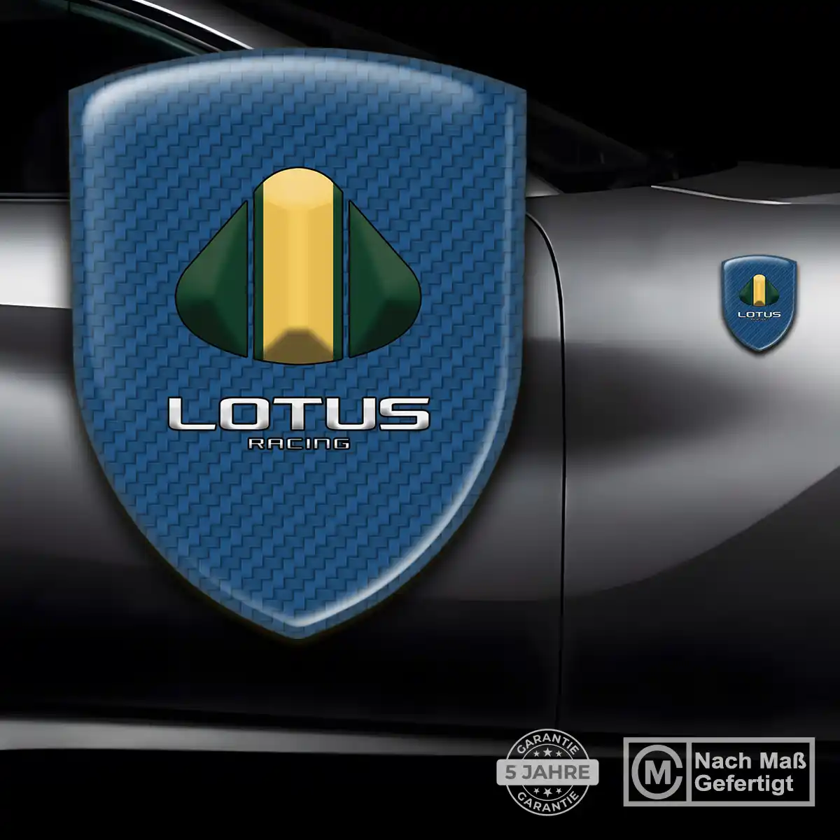 Lotus Aufkleber Silikon Embleme Auto Premium-Edition