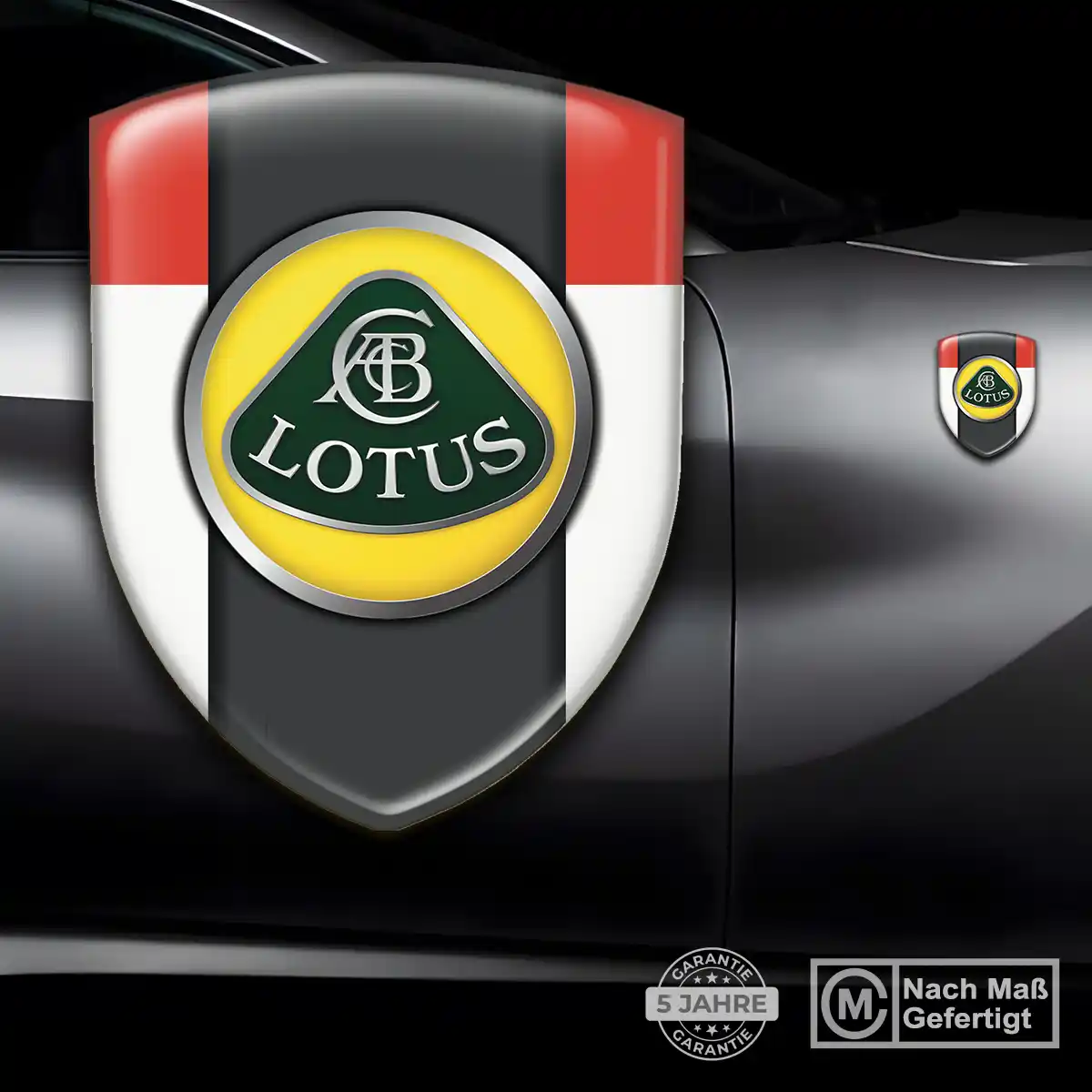 Lotus Aufkleber Silikon Embleme Auto Premiumqualität
