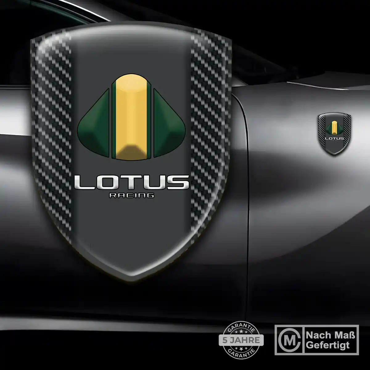 Lotus Aufkleber Silikon Embleme Modernes Design
