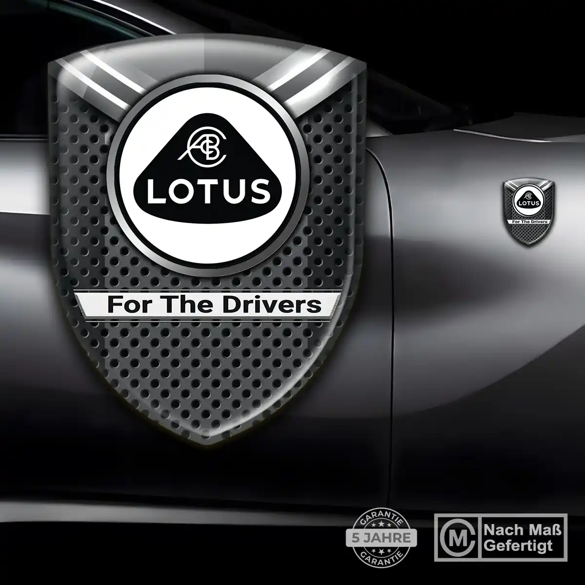 Lotus Aufkleber Silikon Embleme Premiumqualität
