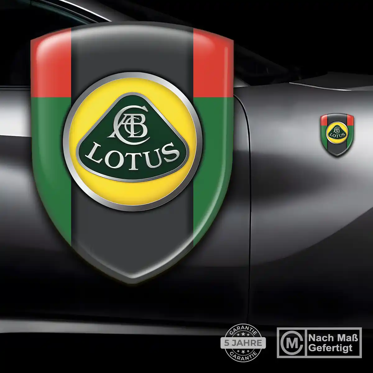 Lotus Aufkleber Silikon Embleme Tuningfahrzeug
