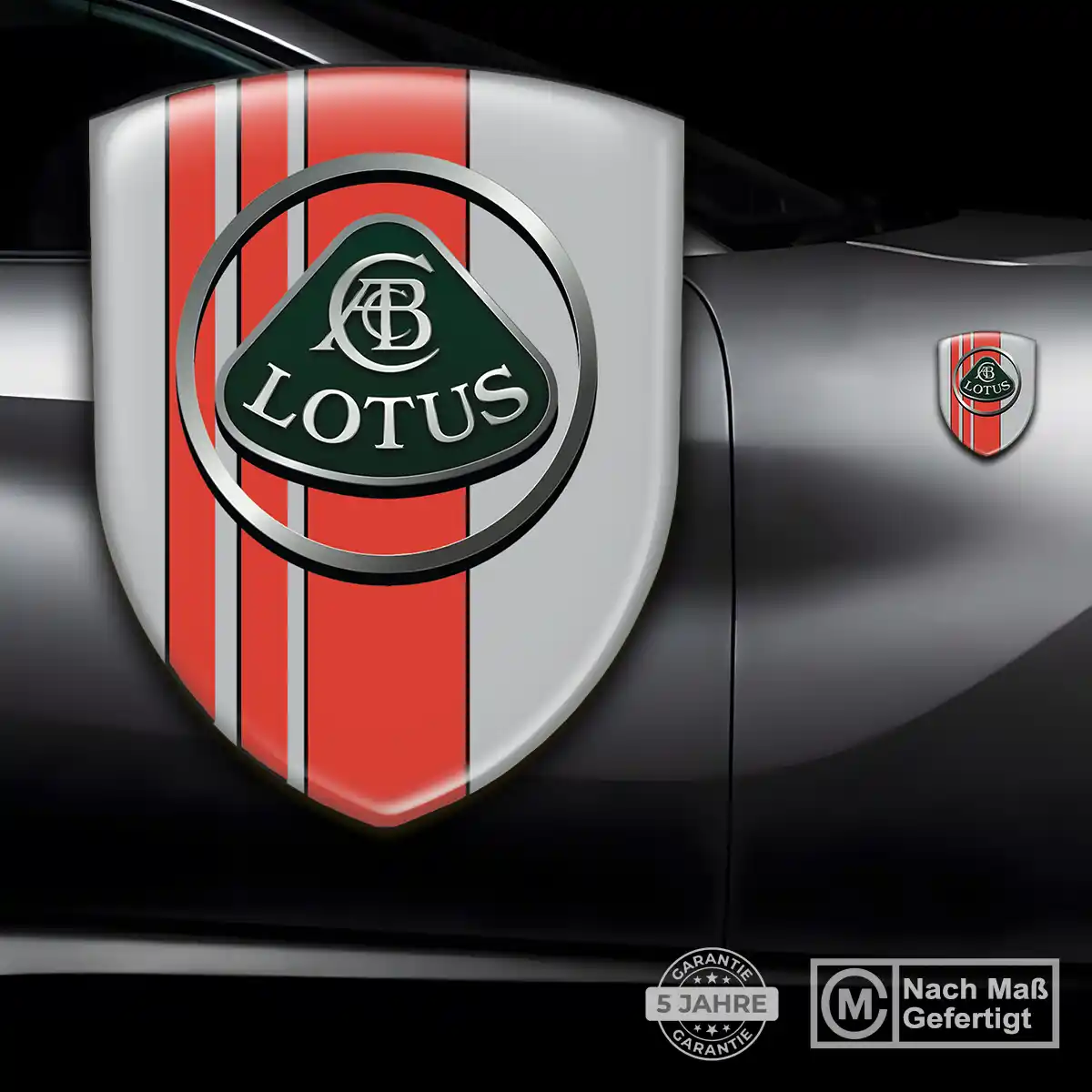 Lotus Aufkleber Stilvolles Design