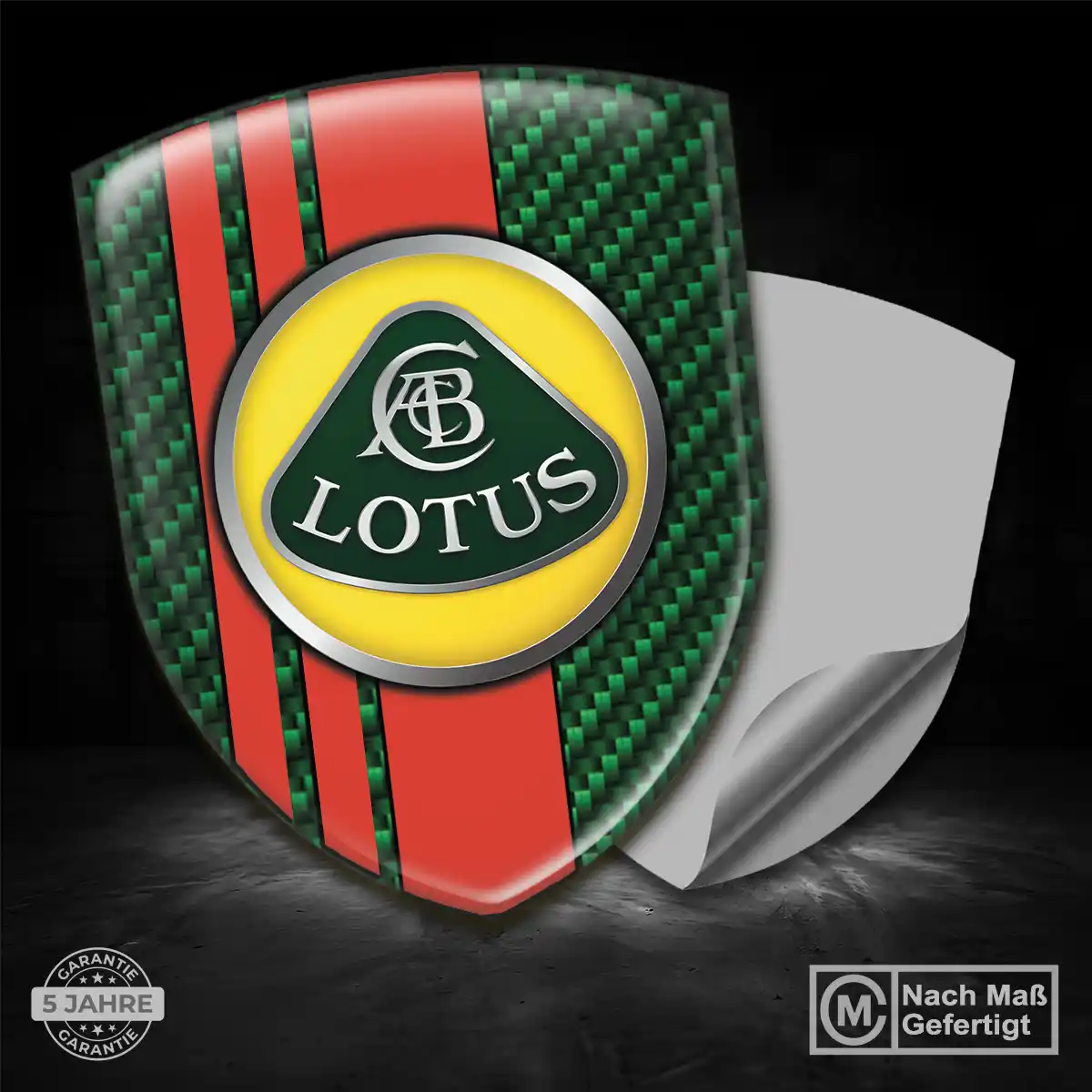 Lotus Aufkleber Tuningfahrzeug