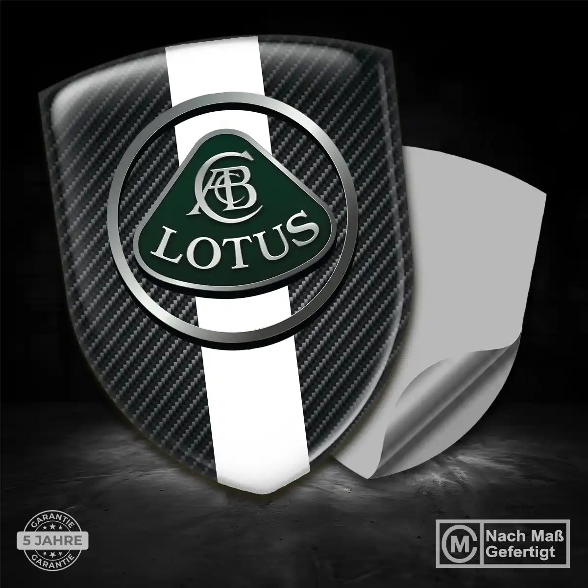 Lotus Aufkleber Wappen Anspruchsvolles Design