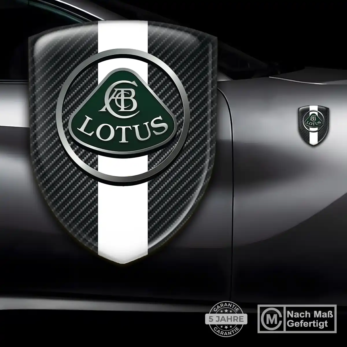 Lotus Aufkleber Wappen Anspruchsvolles Design
