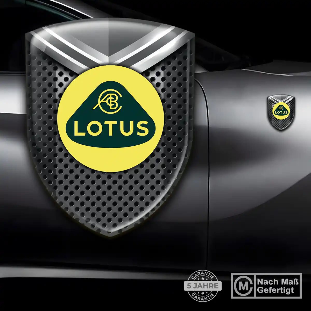 Lotus Aufkleber Wappen Ausdrucksstarkes Design