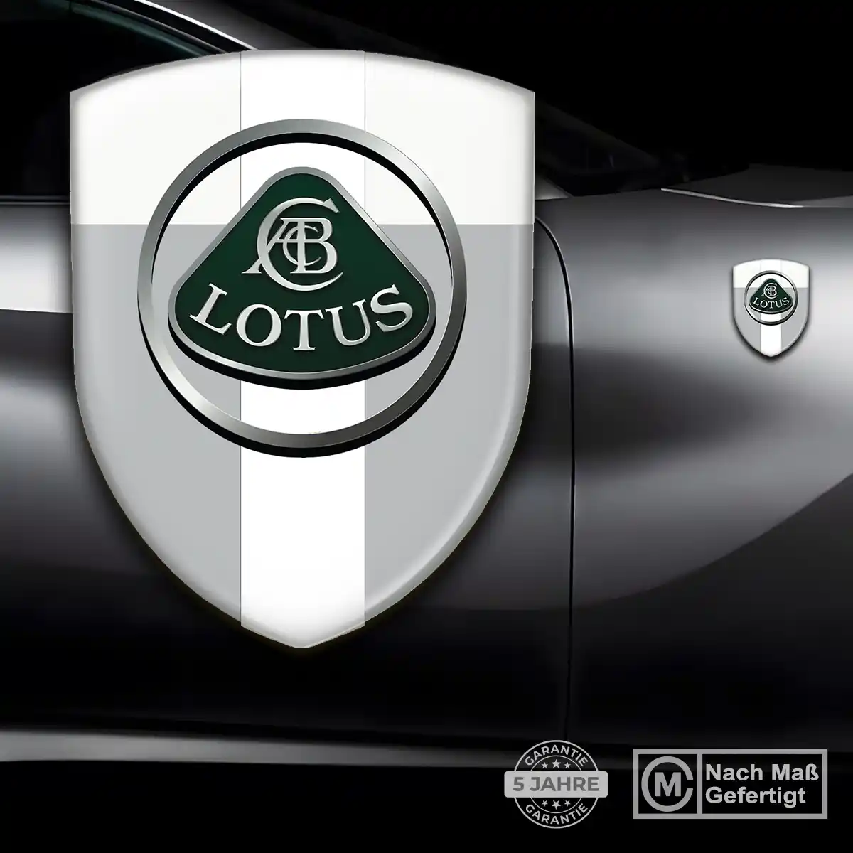 Lotus Aufkleber Wappen Auto Edles Design