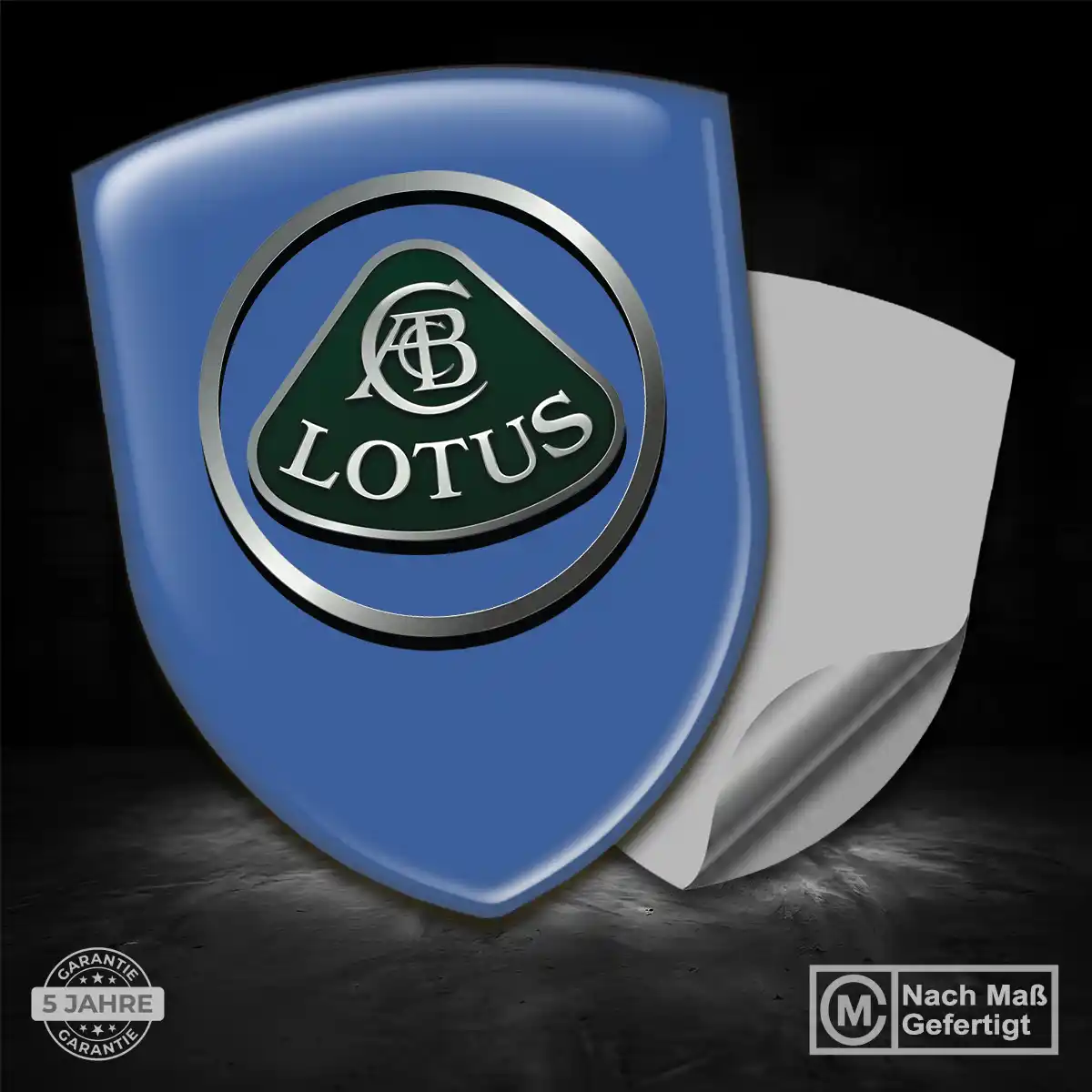 Lotus Aufkleber Wappen Auto Elegantes Design