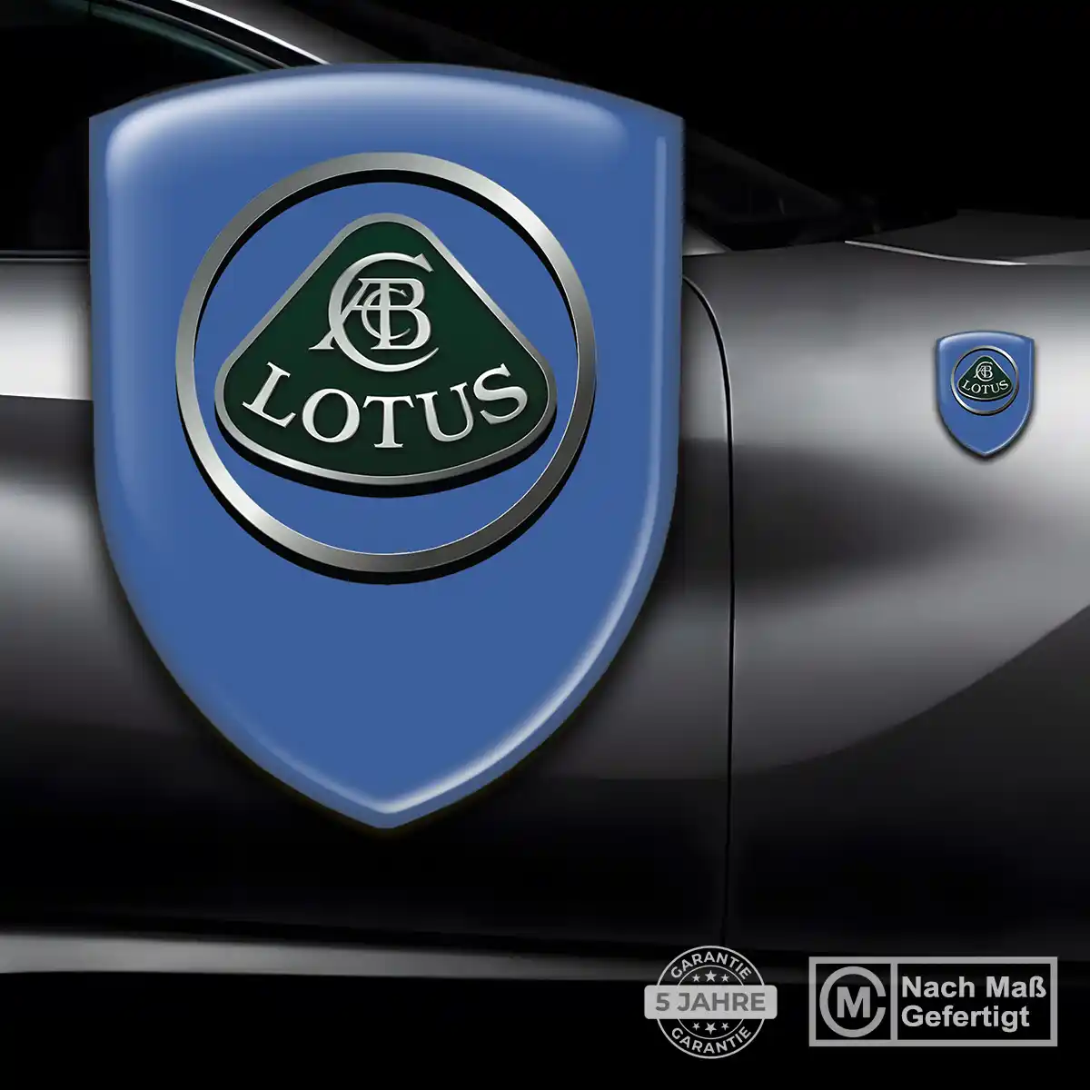 Lotus Aufkleber Wappen Auto Elegantes Design