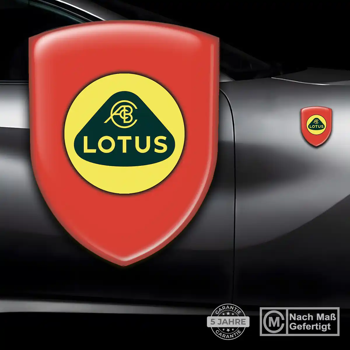 Lotus Aufkleber Wappen Auto Hochwertiges Harz