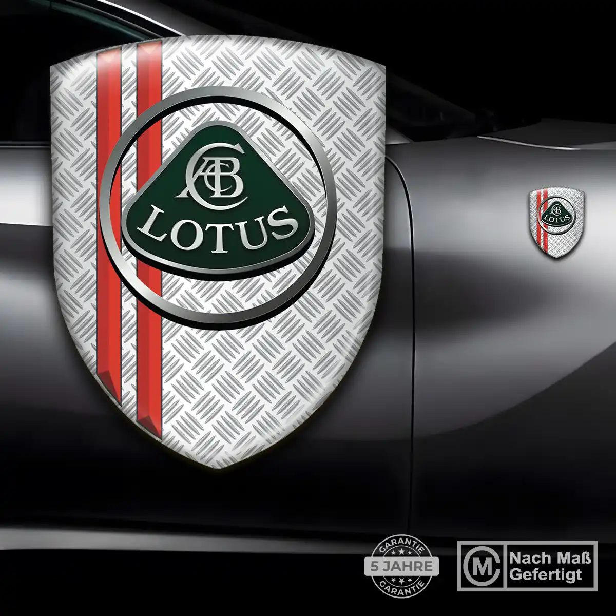 Lotus Aufkleber Wappen Auto Markenedition