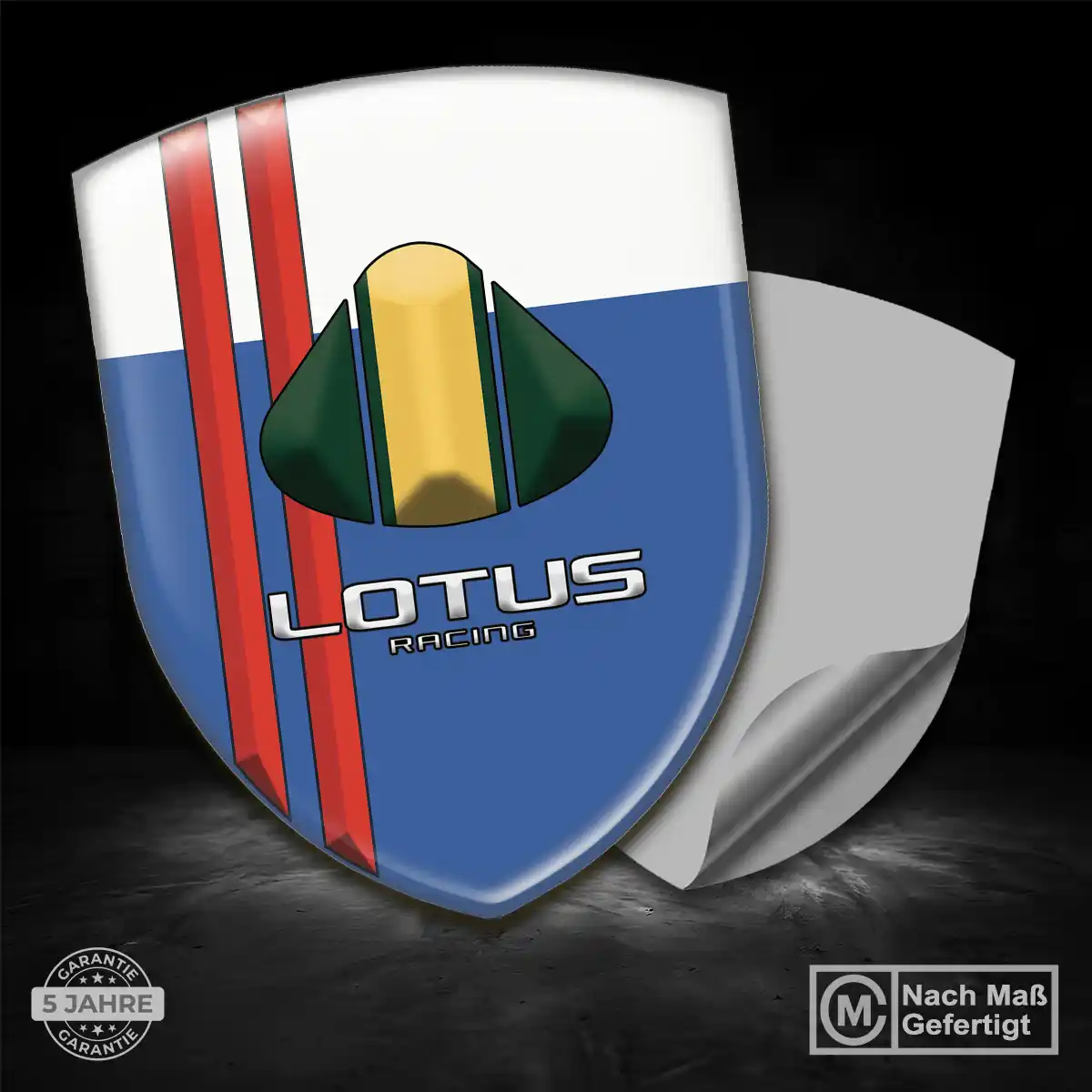 Lotus Aufkleber Wappen Auto Premiumqualität