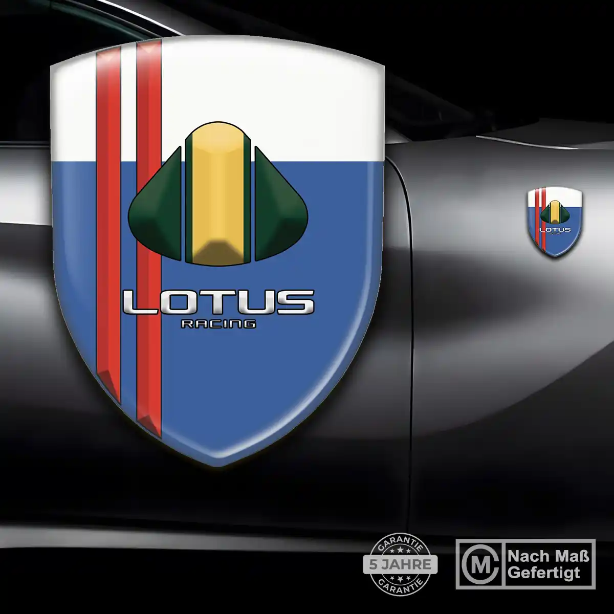 Lotus Aufkleber Wappen Auto Premiumqualität