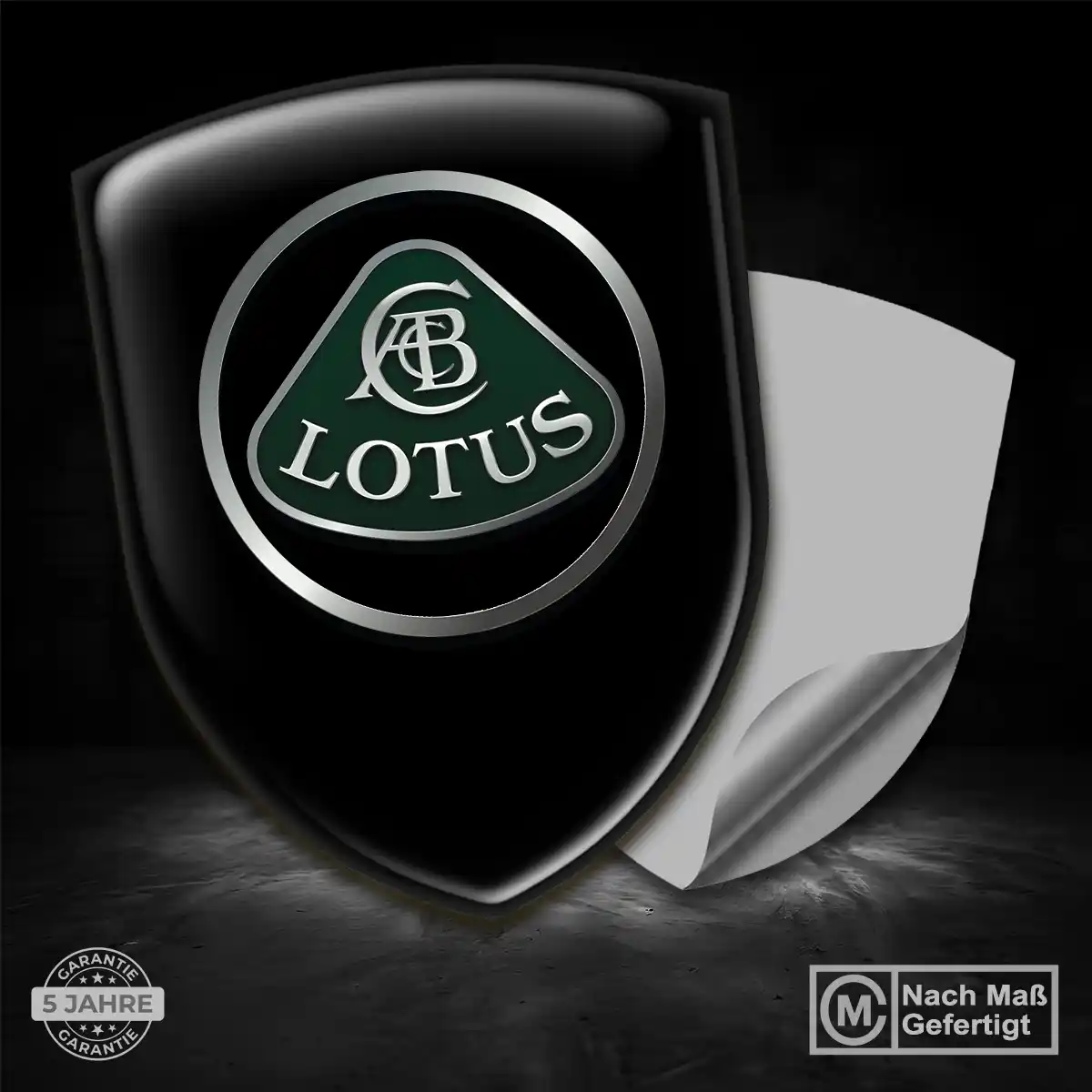 Lotus Aufkleber Wappen Auto Stilvolles Design