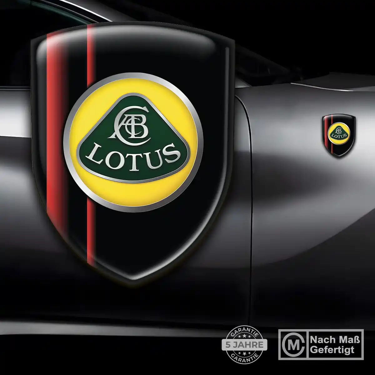 Lotus Aufkleber Wappen Auto Tuningfahrzeug