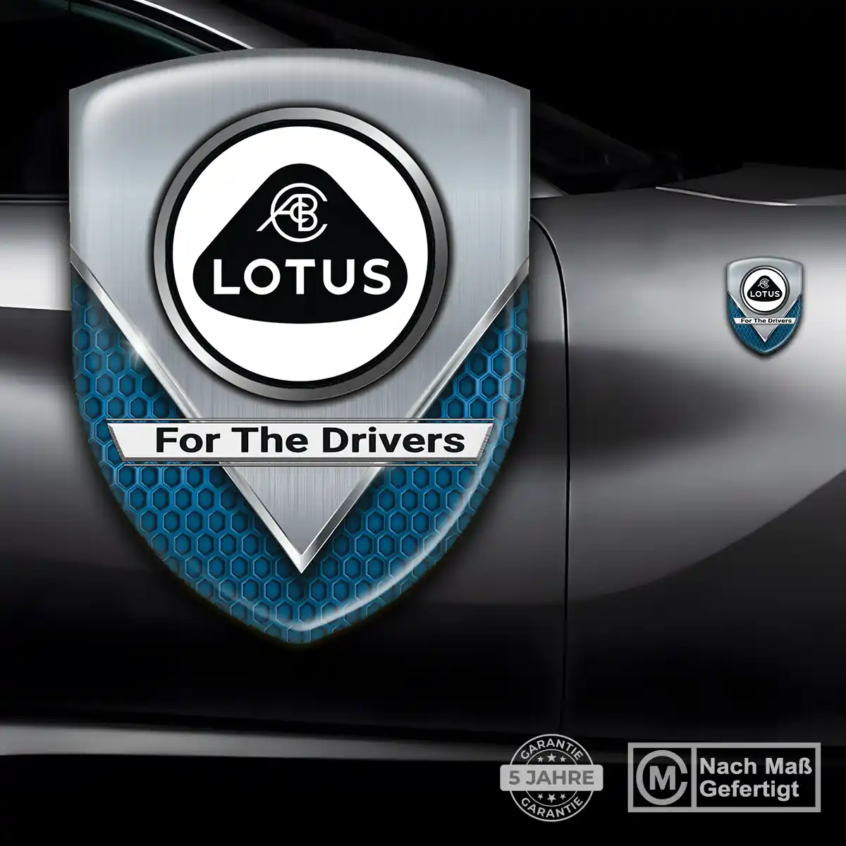Lotus Aufkleber Wappen Emblem Anspruchsvolles Design