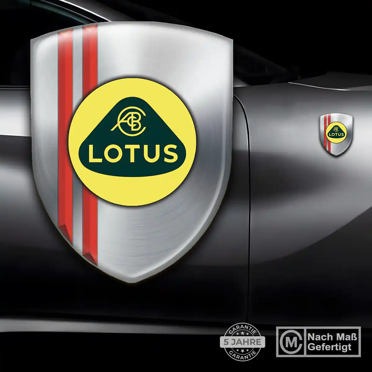 Lotus Aufkleber Wappen Emblem Auto Edles Design