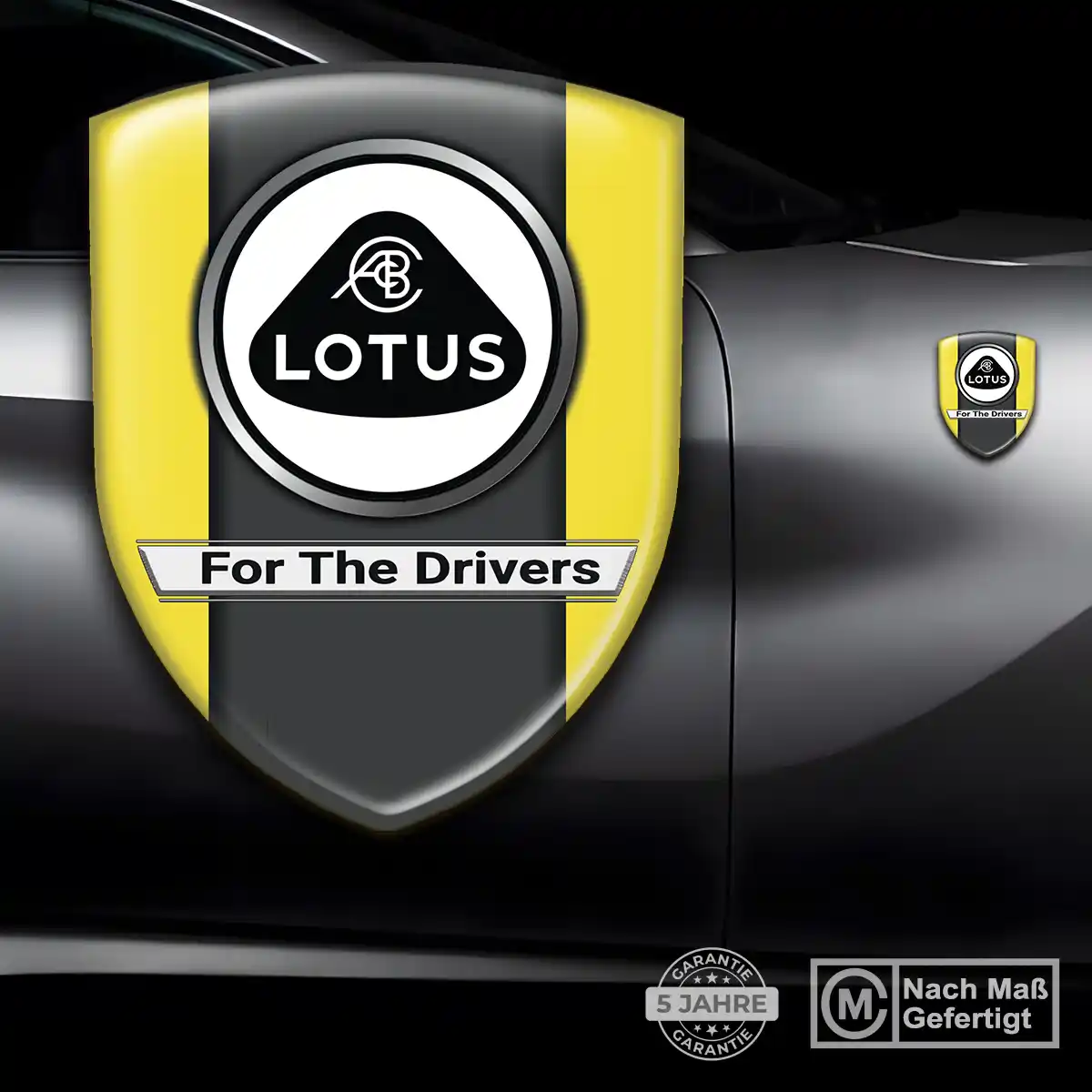 Lotus Aufkleber Wappen Emblem Auto Exterieurdesign