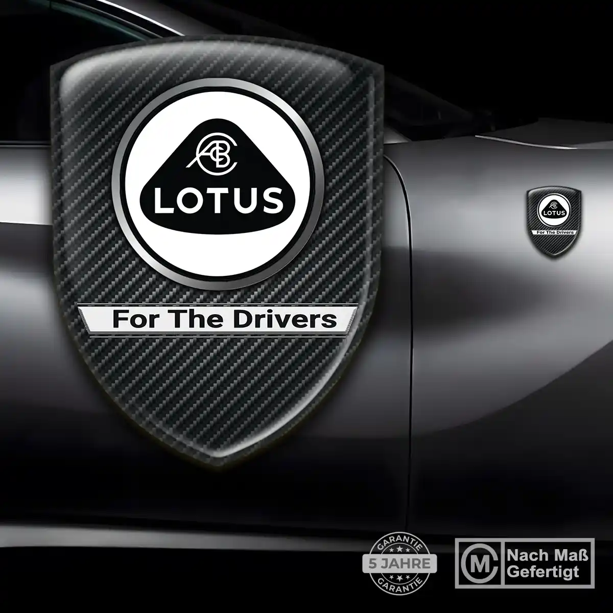 Lotus Aufkleber Wappen Emblem Auto Luxus-Edition