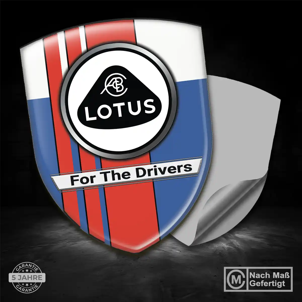Lotus Aufkleber Wappen Emblem Auto Markenedition