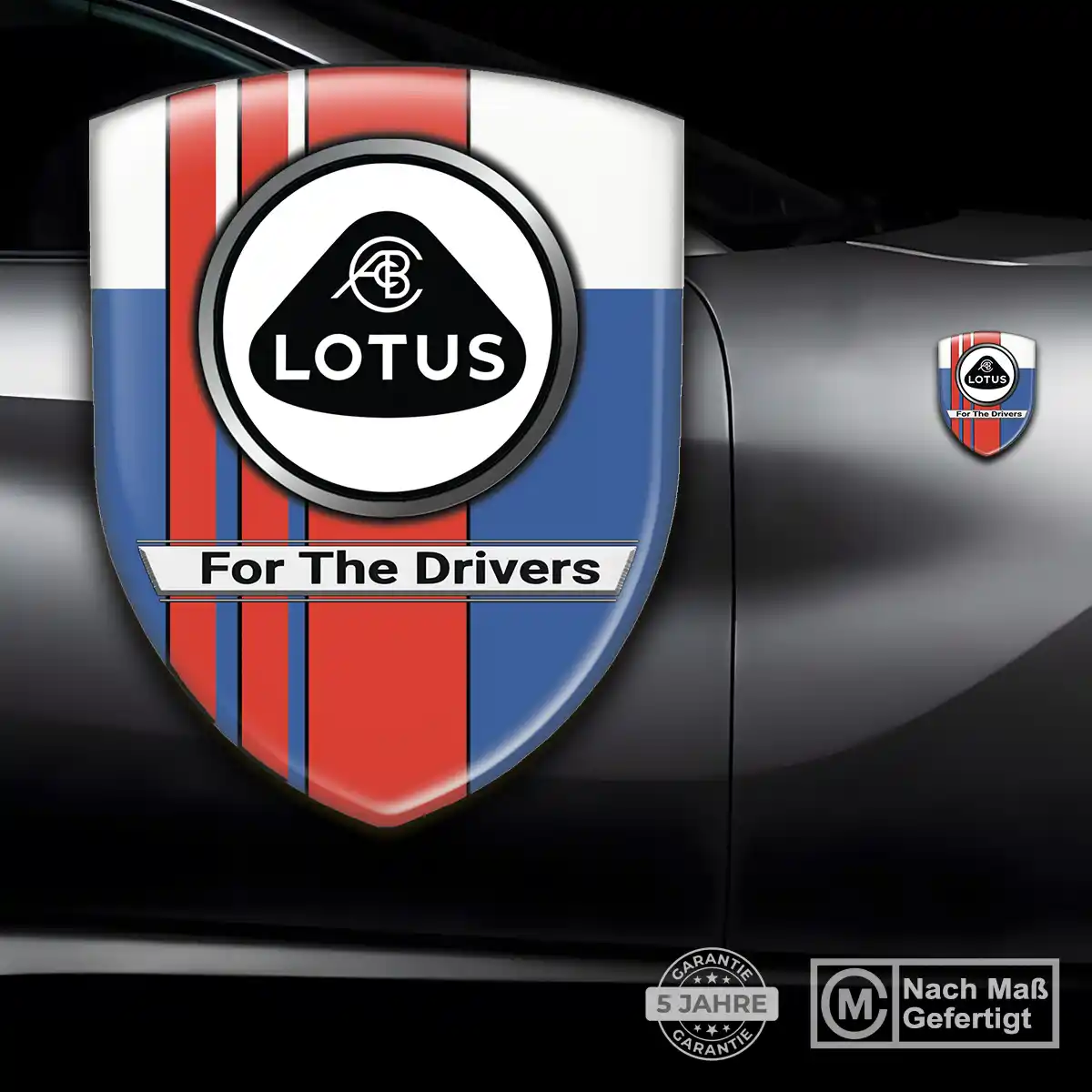 Lotus Aufkleber Wappen Emblem Auto Markenedition