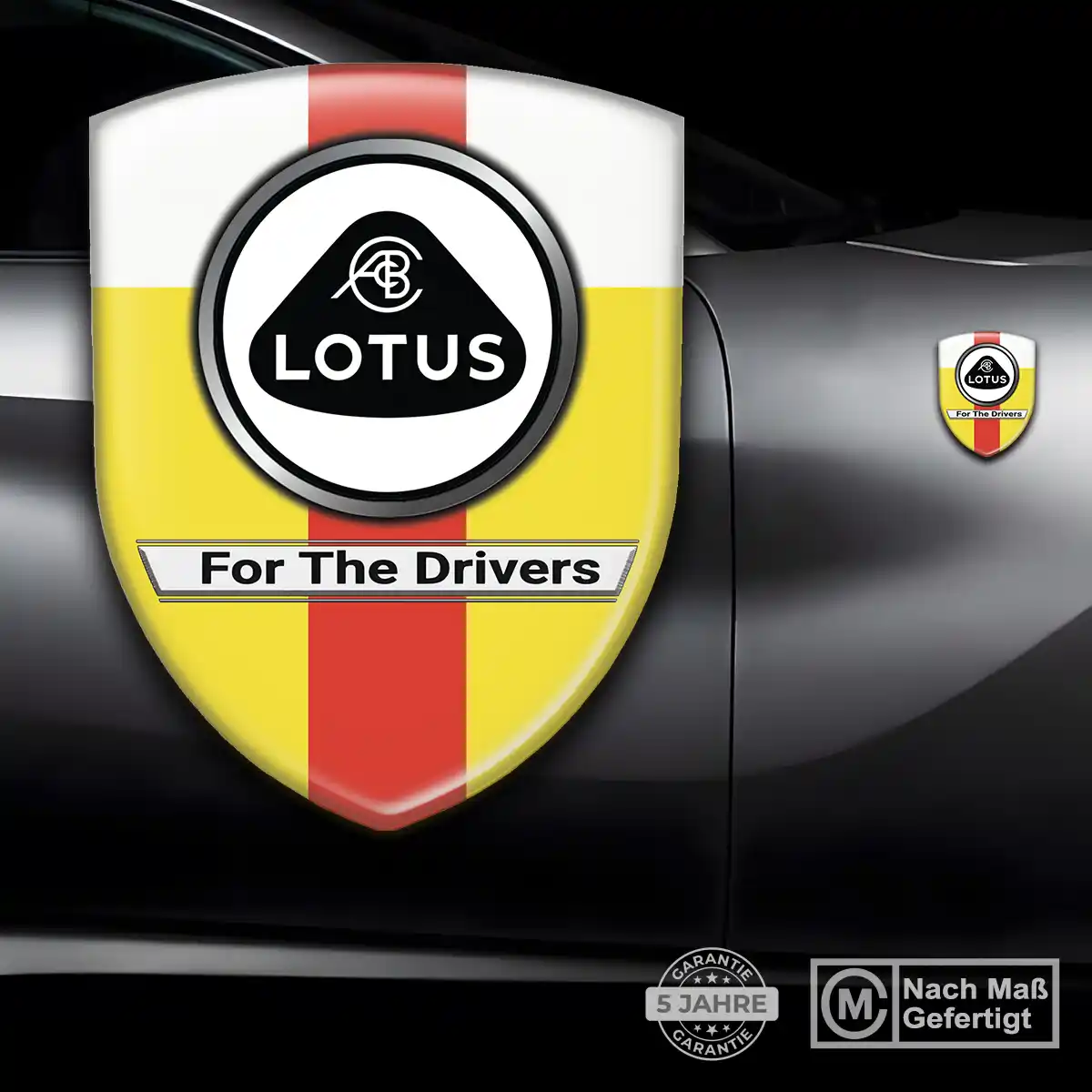 Lotus Aufkleber Wappen Emblem Auto Stilvolles Design