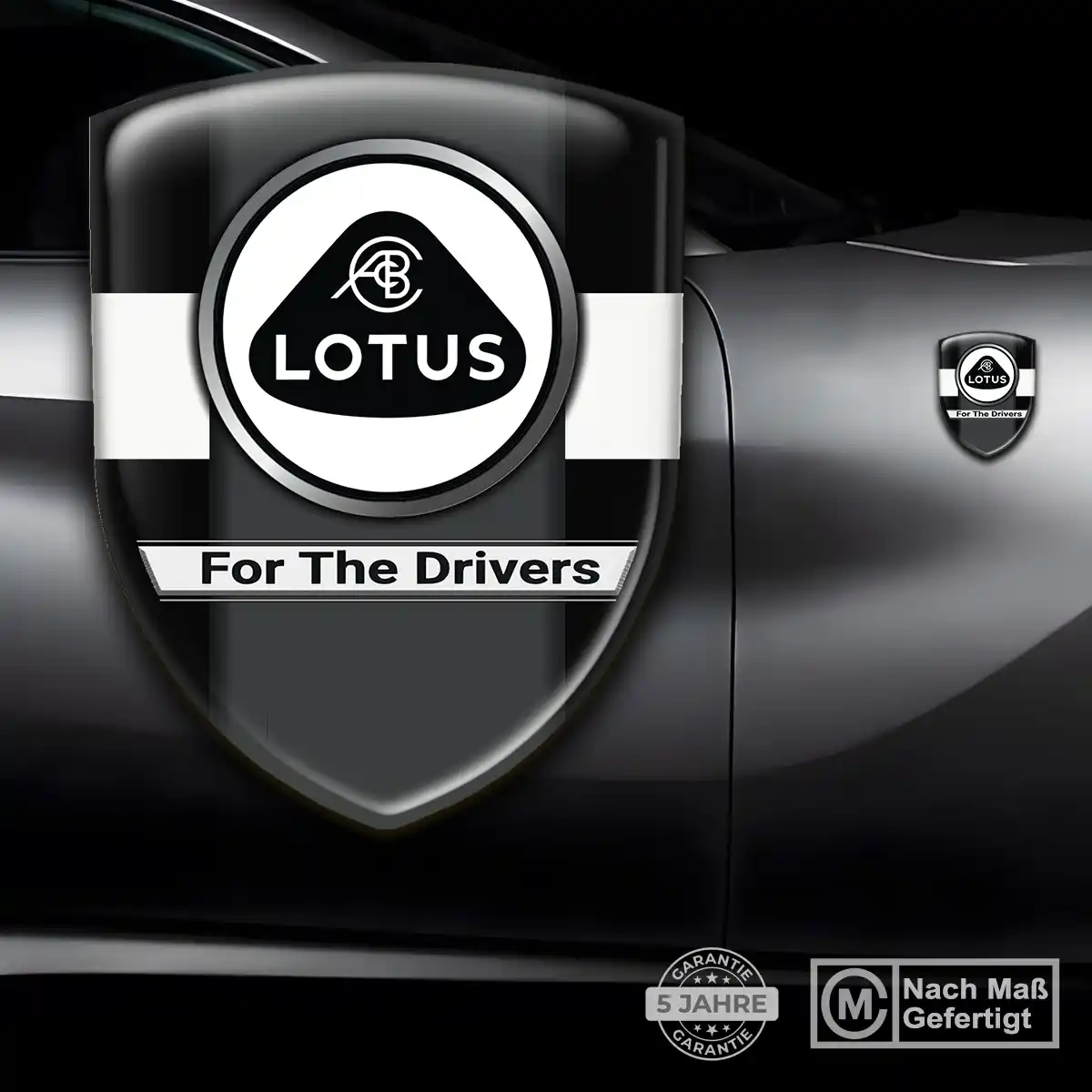 Lotus Aufkleber Wappen Emblem Auto Tuningfahrzeug