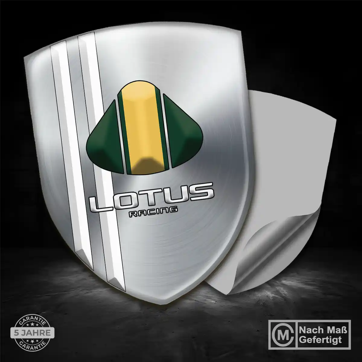 Lotus Aufkleber Wappen Emblem Elegantes Design