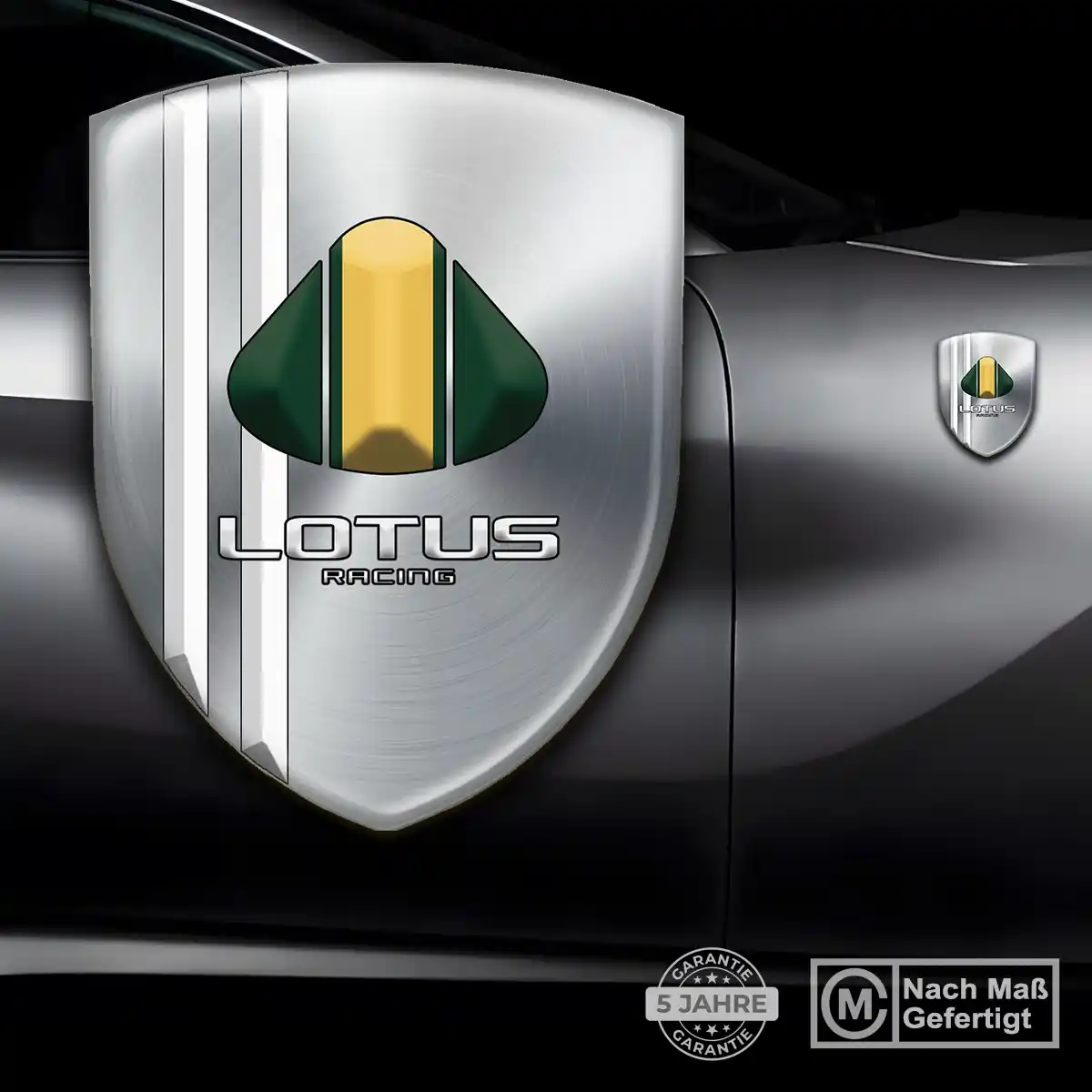 Lotus Aufkleber Wappen Emblem Elegantes Design