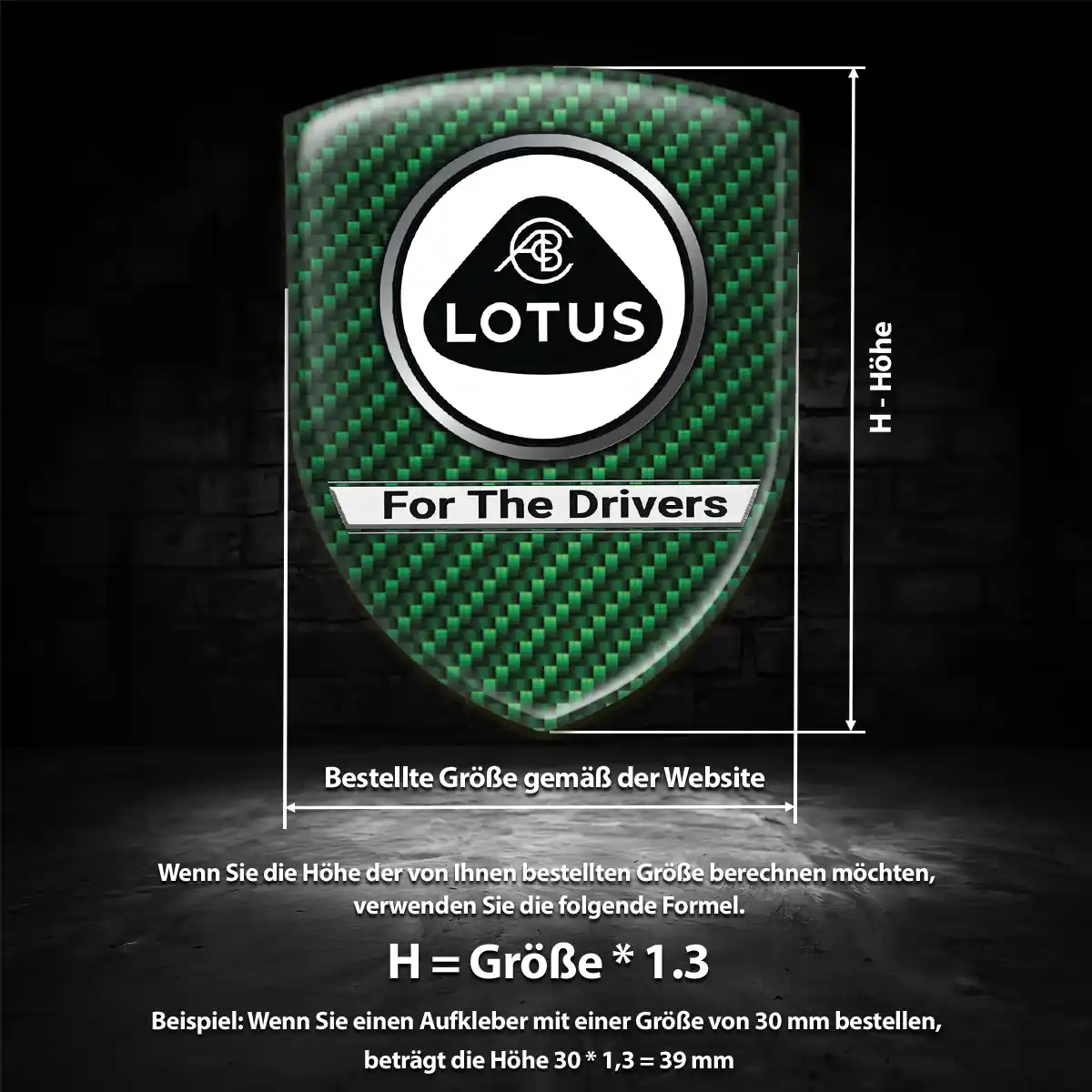 Lotus Aufkleber Wappen Emblem Modernes Design