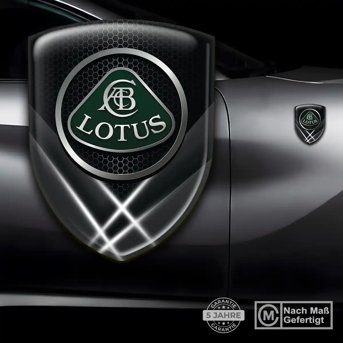 Lotus Aufkleber Wappen Exterieurdesign