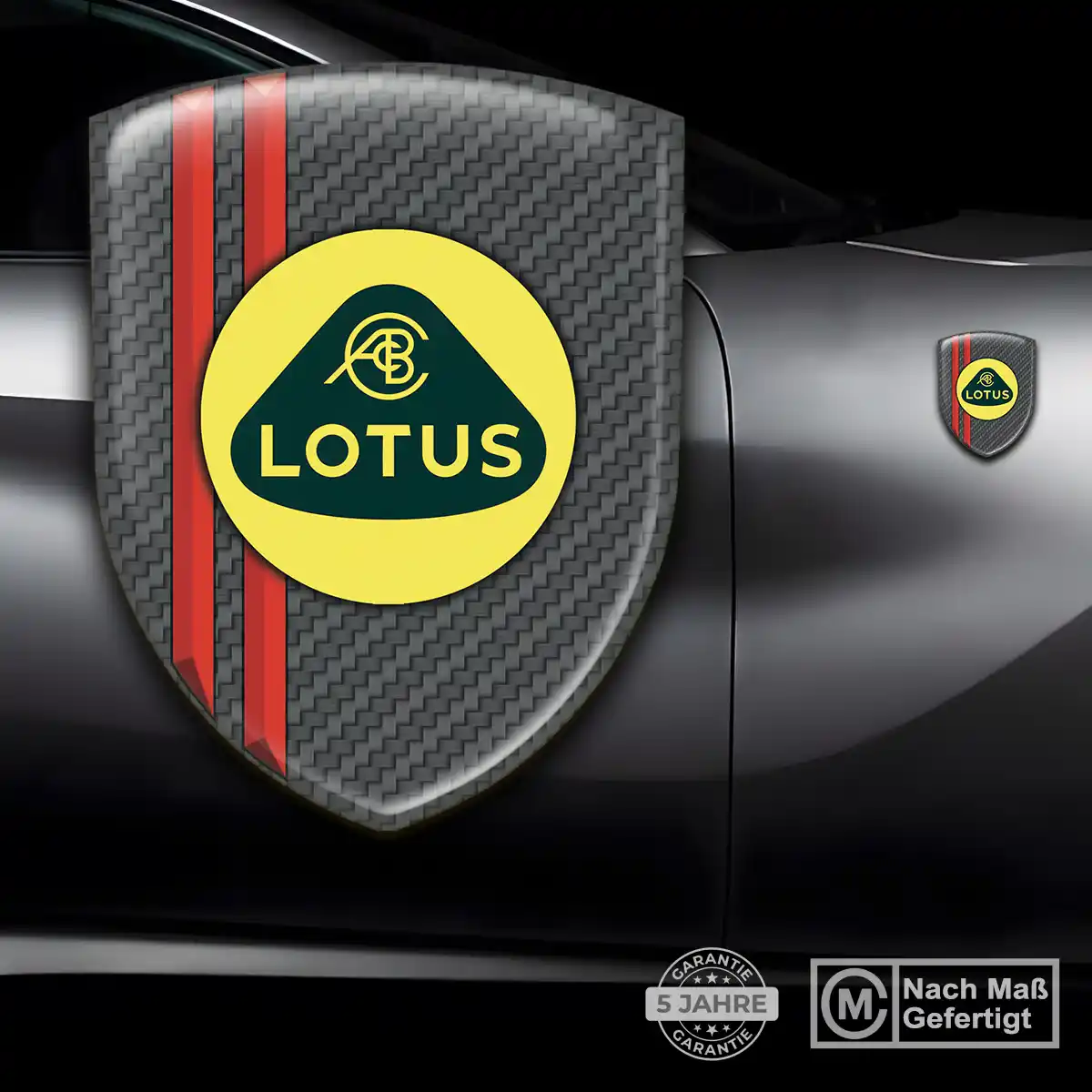 Lotus Aufkleber Wappen Interieurdesign