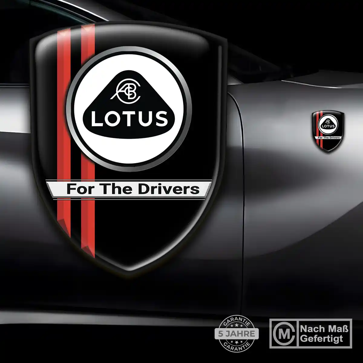 Lotus Aufkleber Wappen Markenedition