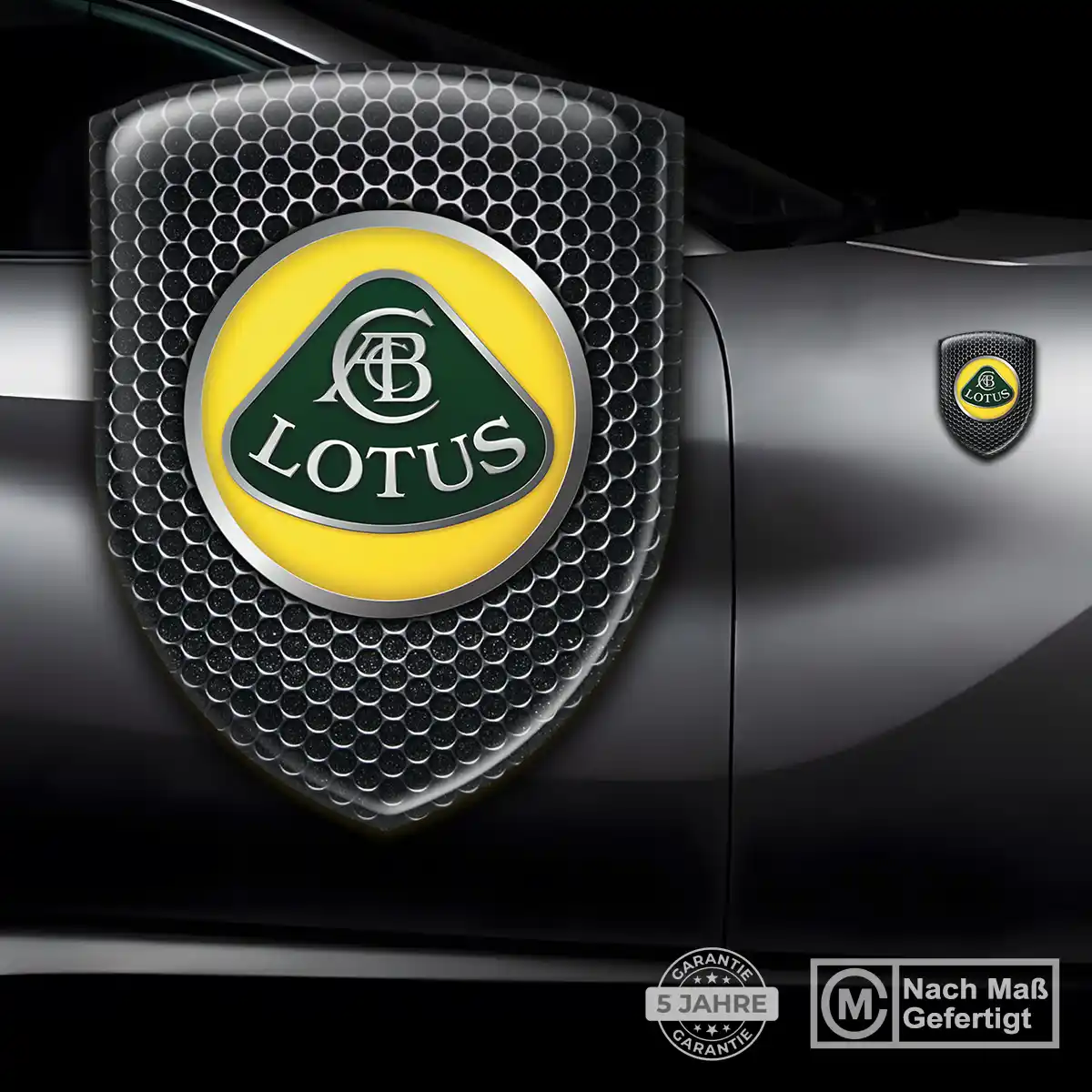 Lotus Aufkleber Wappen Premium-Edition