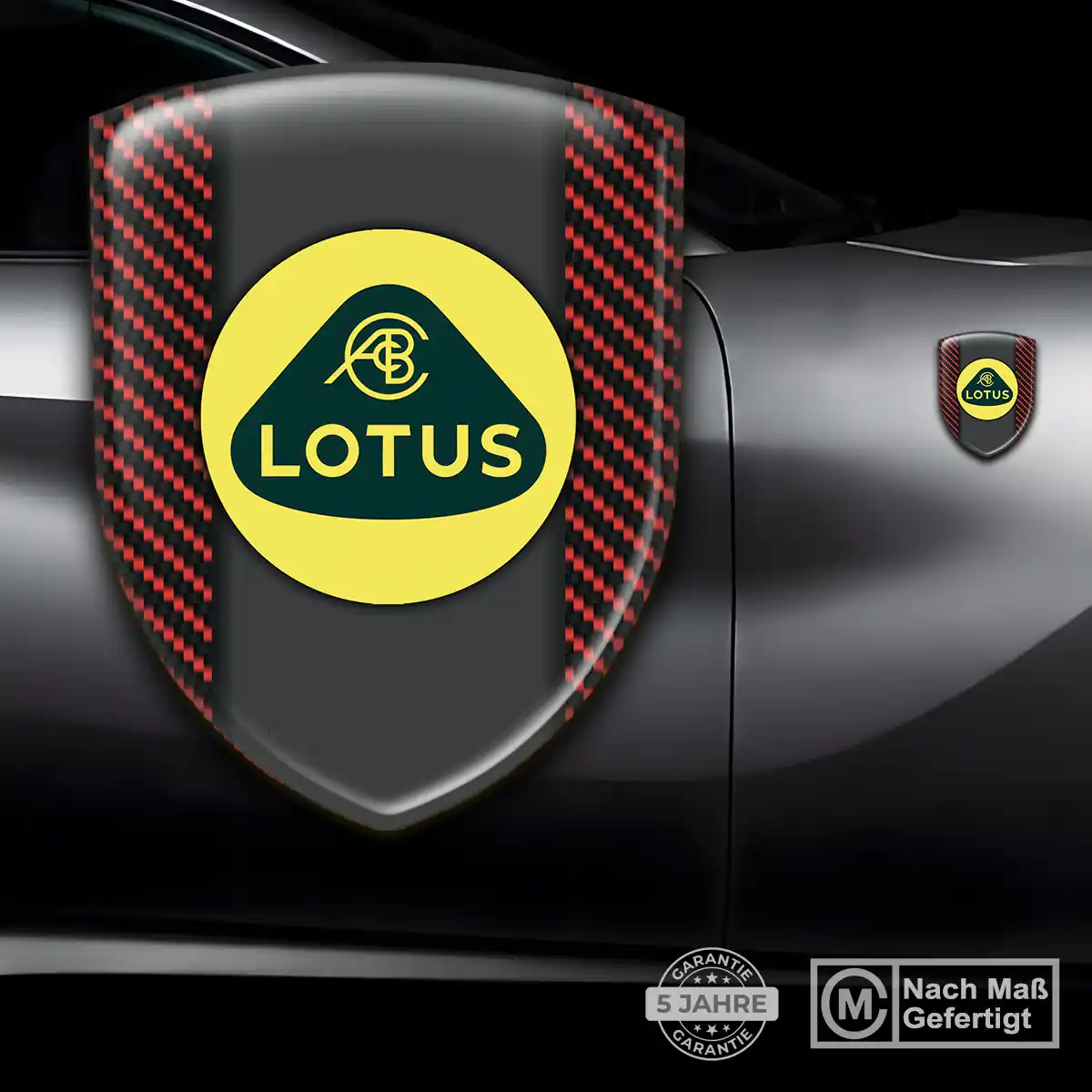 Lotus Aufkleber Wappen Premiumqualität