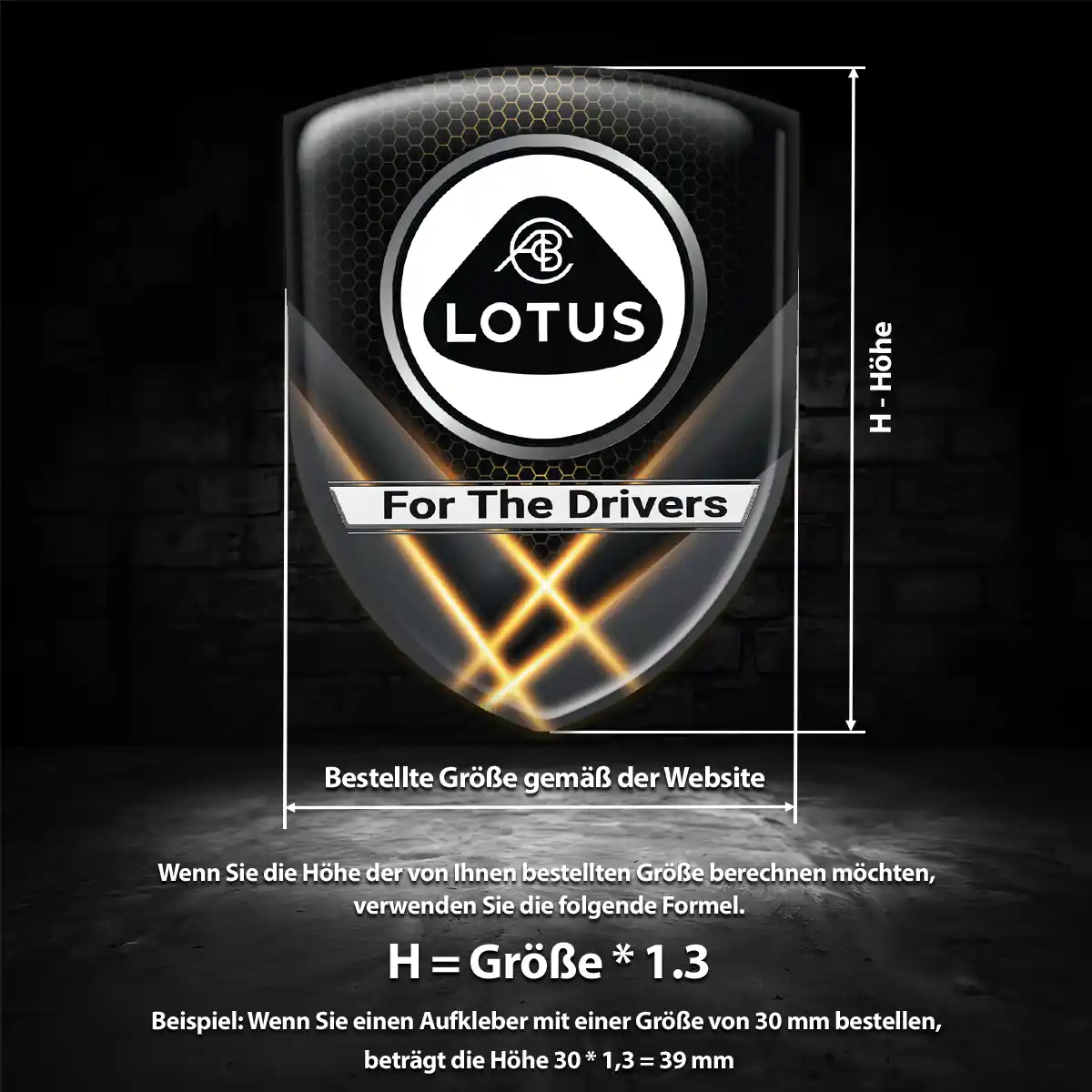 Lotus Emblem Anspruchsvolles Design