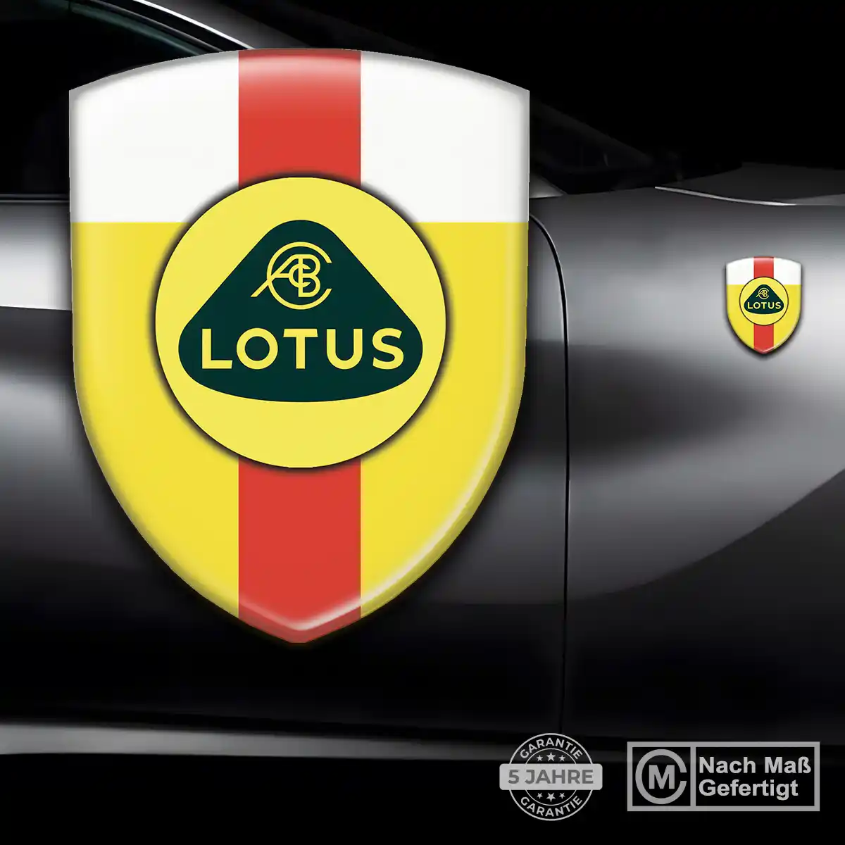 Lotus Emblem Aufkleber Anspruchsvolles Design