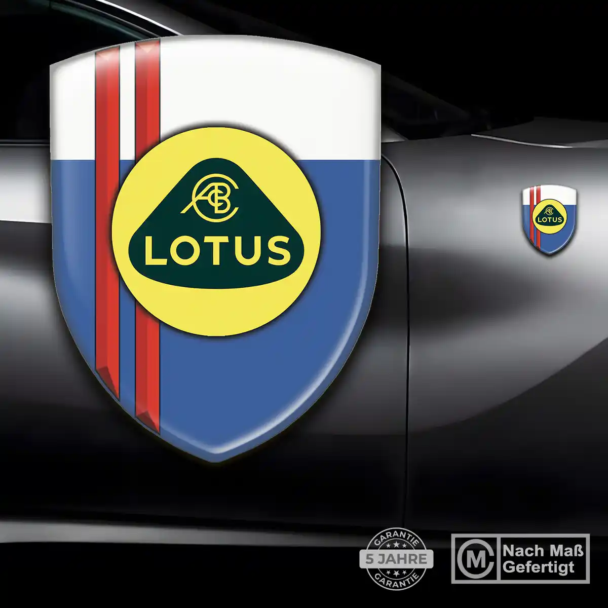 Lotus Emblem Aufkleber Auto Premium-Edition