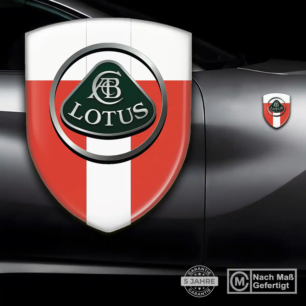 Lotus Emblem Aufkleber Auto Tuningfahrzeug