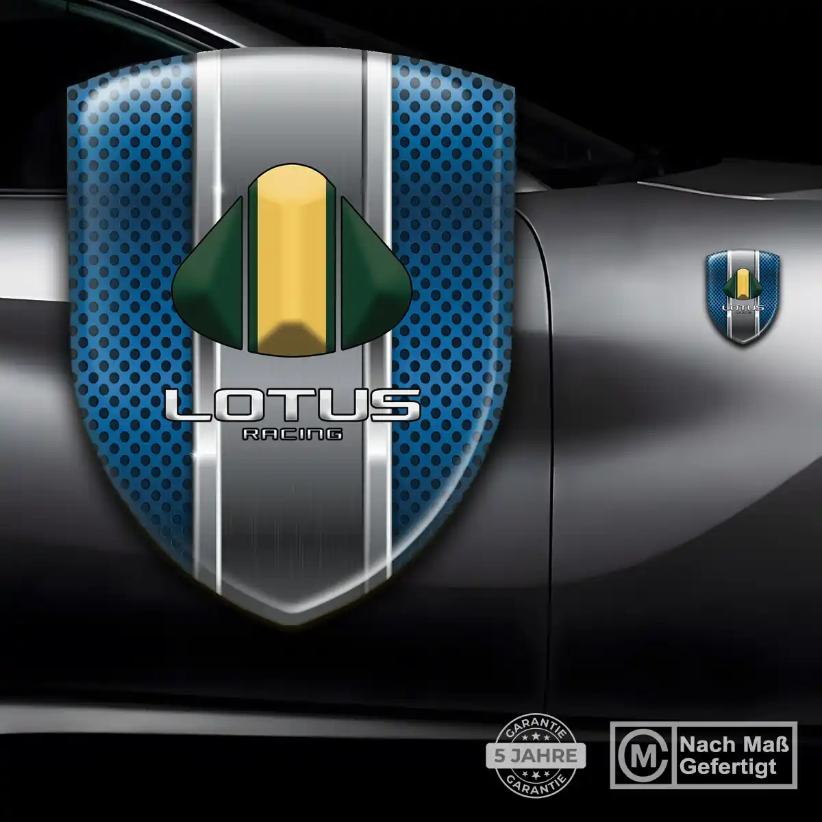 Lotus Emblem Aufkleber Elegantes Design