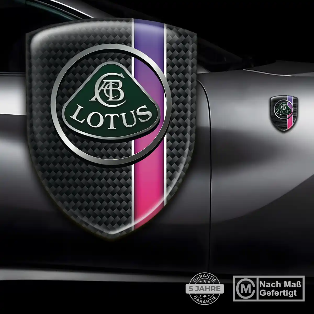 Lotus Emblem Aufkleber Interieurdesign