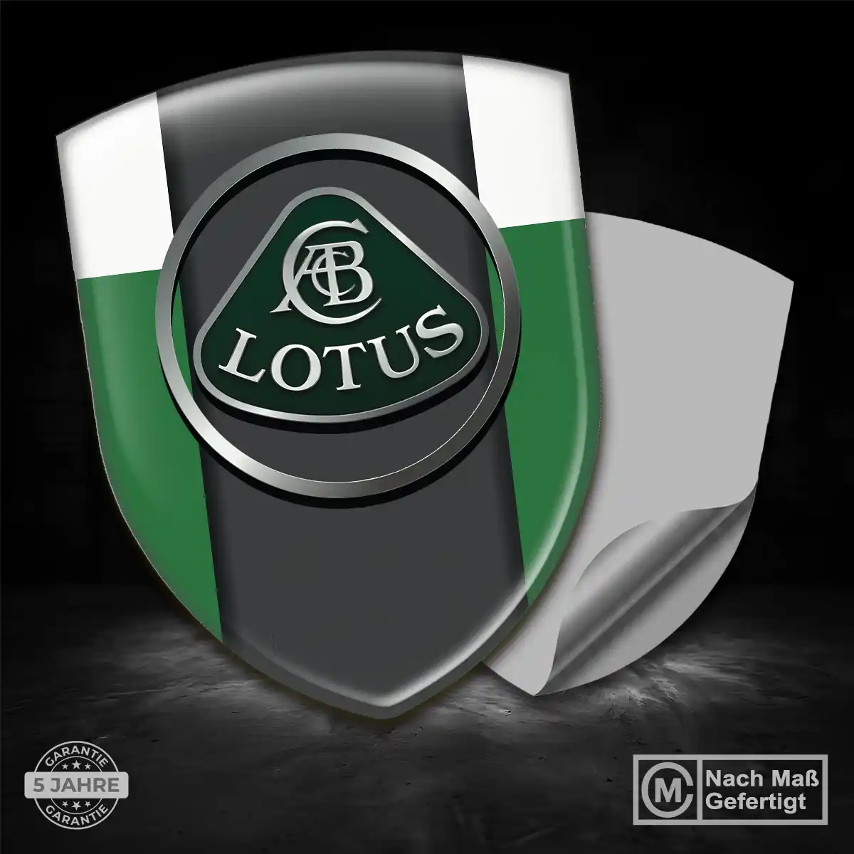 Lotus Emblem Aufkleber Markenedition