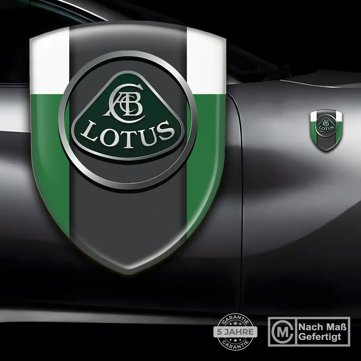 Lotus Emblem Aufkleber Markenedition