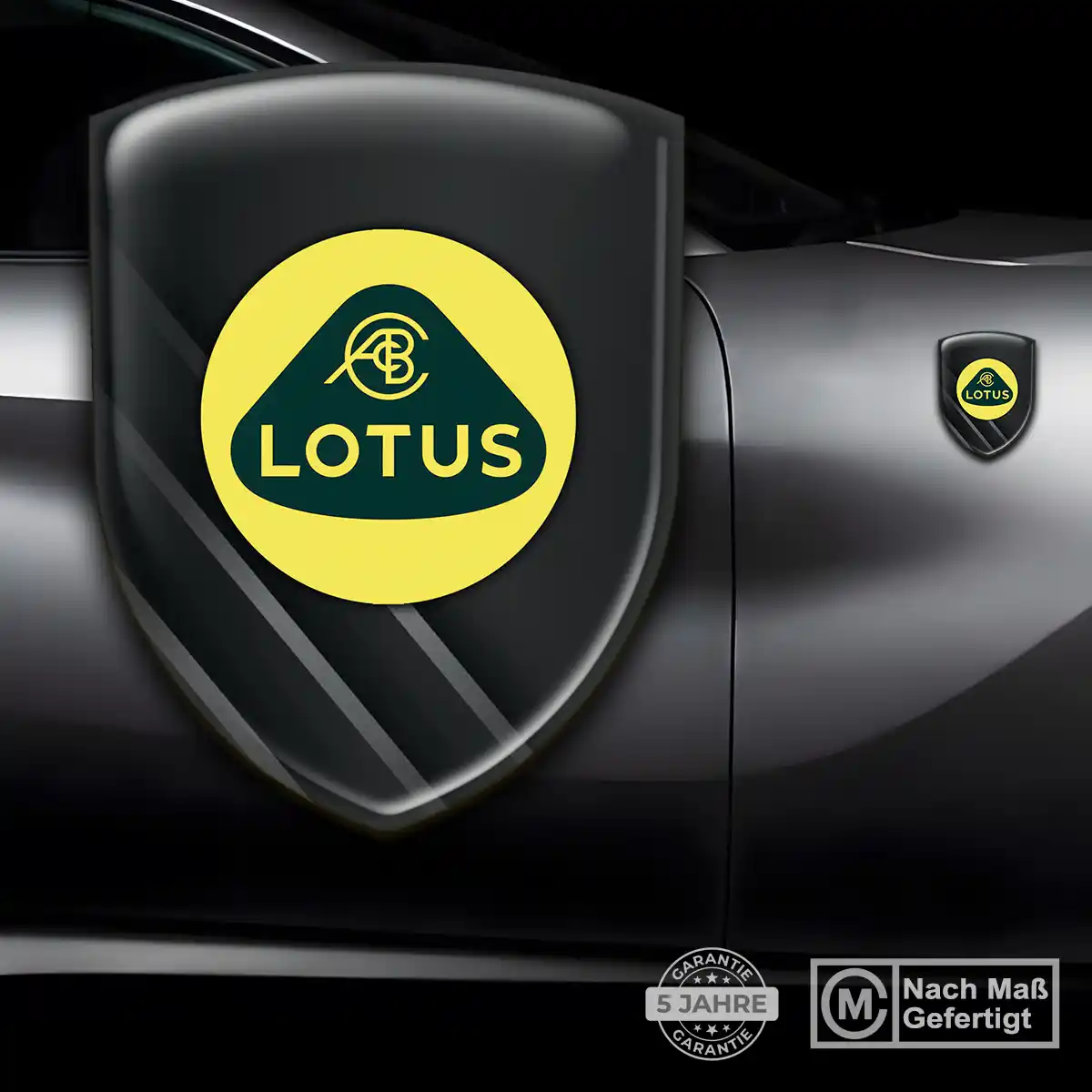 Lotus Emblem Aufkleber Modernes Design