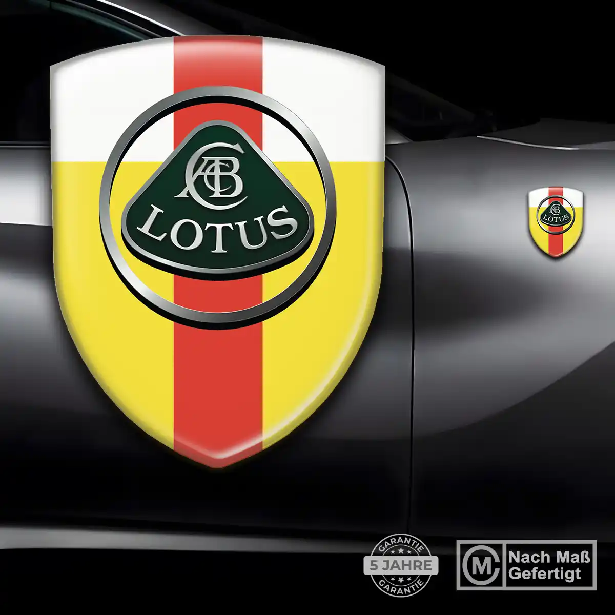 Lotus Emblem Aufkleber Wappen Anspruchsvolles Design