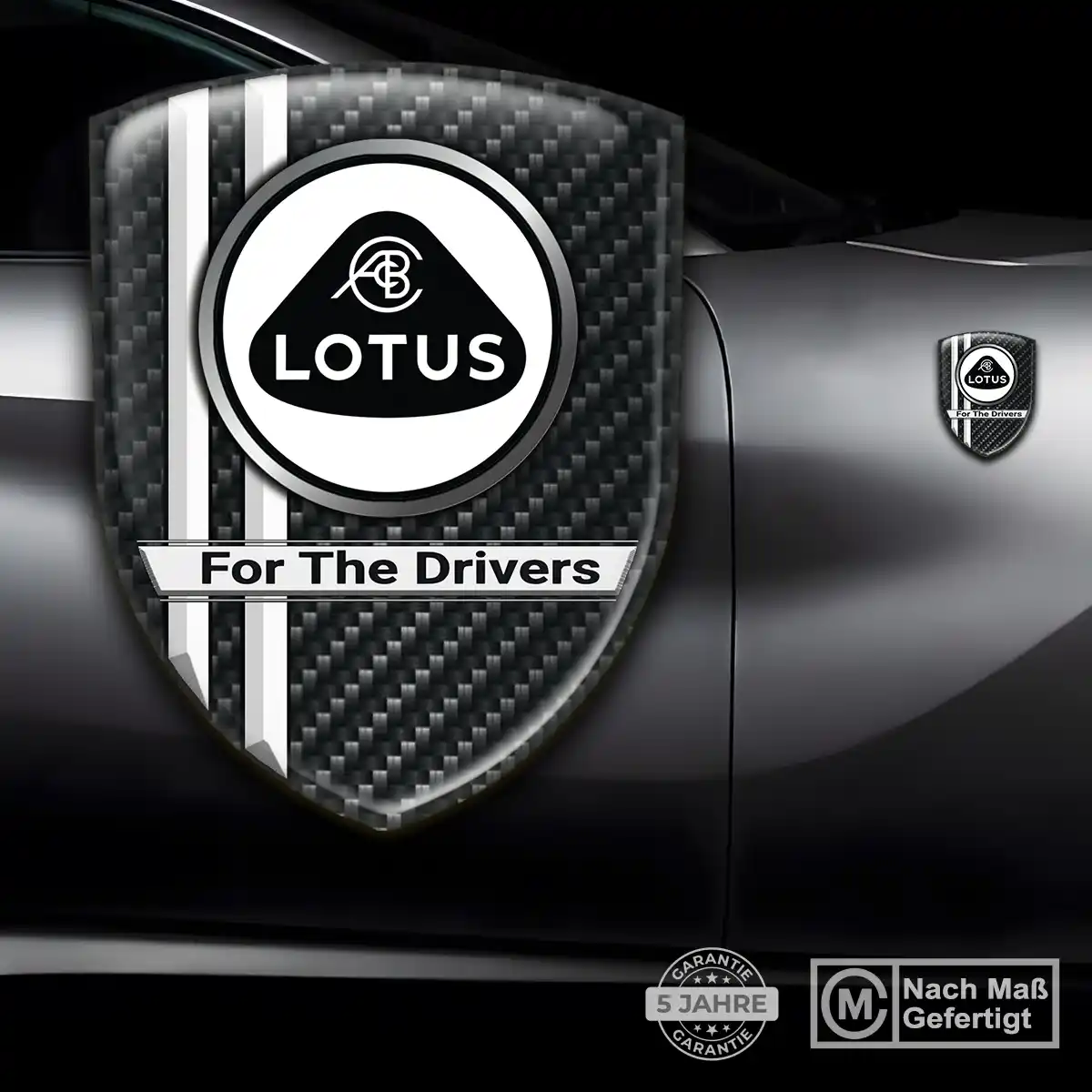 Lotus Emblem Aufkleber Wappen Auto Edles Design