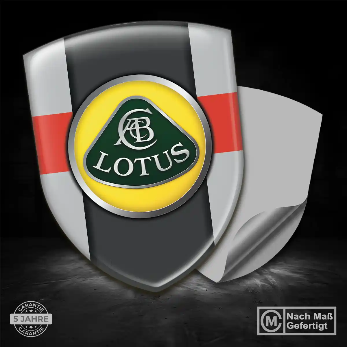 Lotus Emblem Aufkleber Wappen Auto Interieurdesign