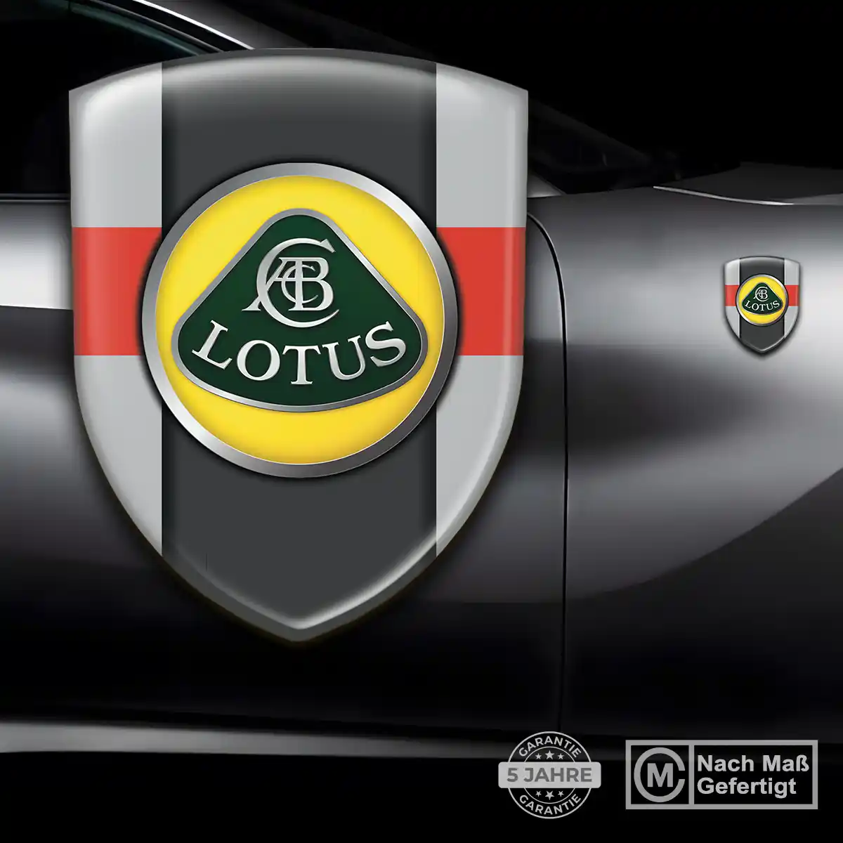 Lotus Emblem Aufkleber Wappen Auto Interieurdesign