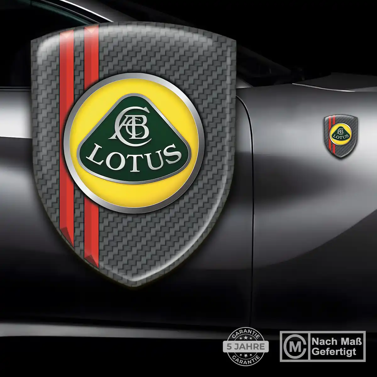Lotus Emblem Aufkleber Wappen Auto Limitierte Auflage