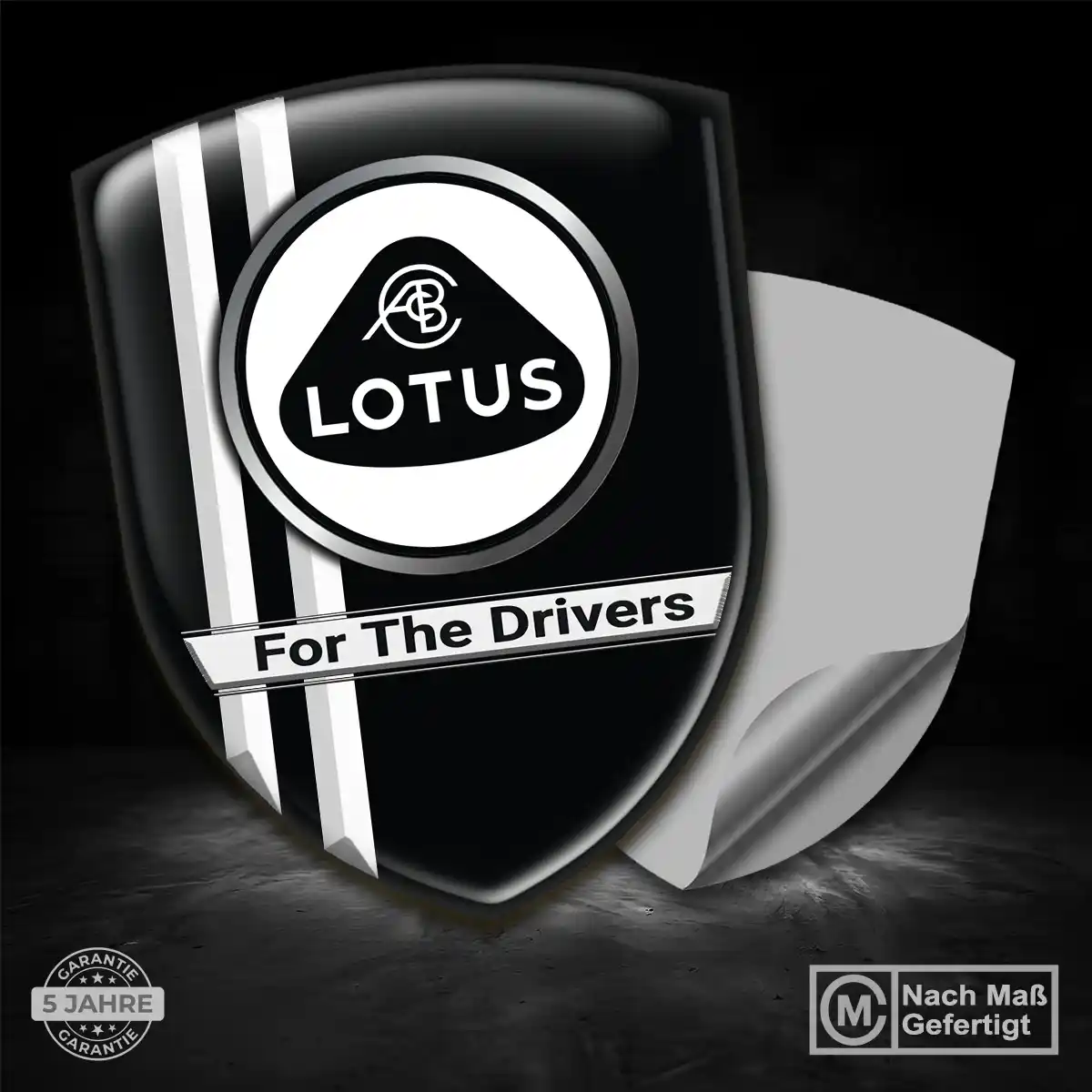 Lotus Emblem Aufkleber Wappen Auto Markenedition